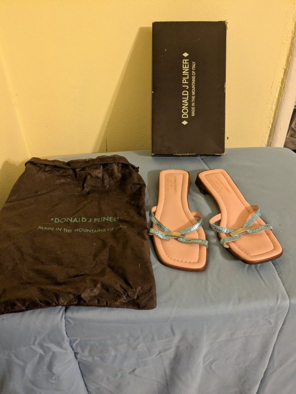 Donald Pliner sandals.